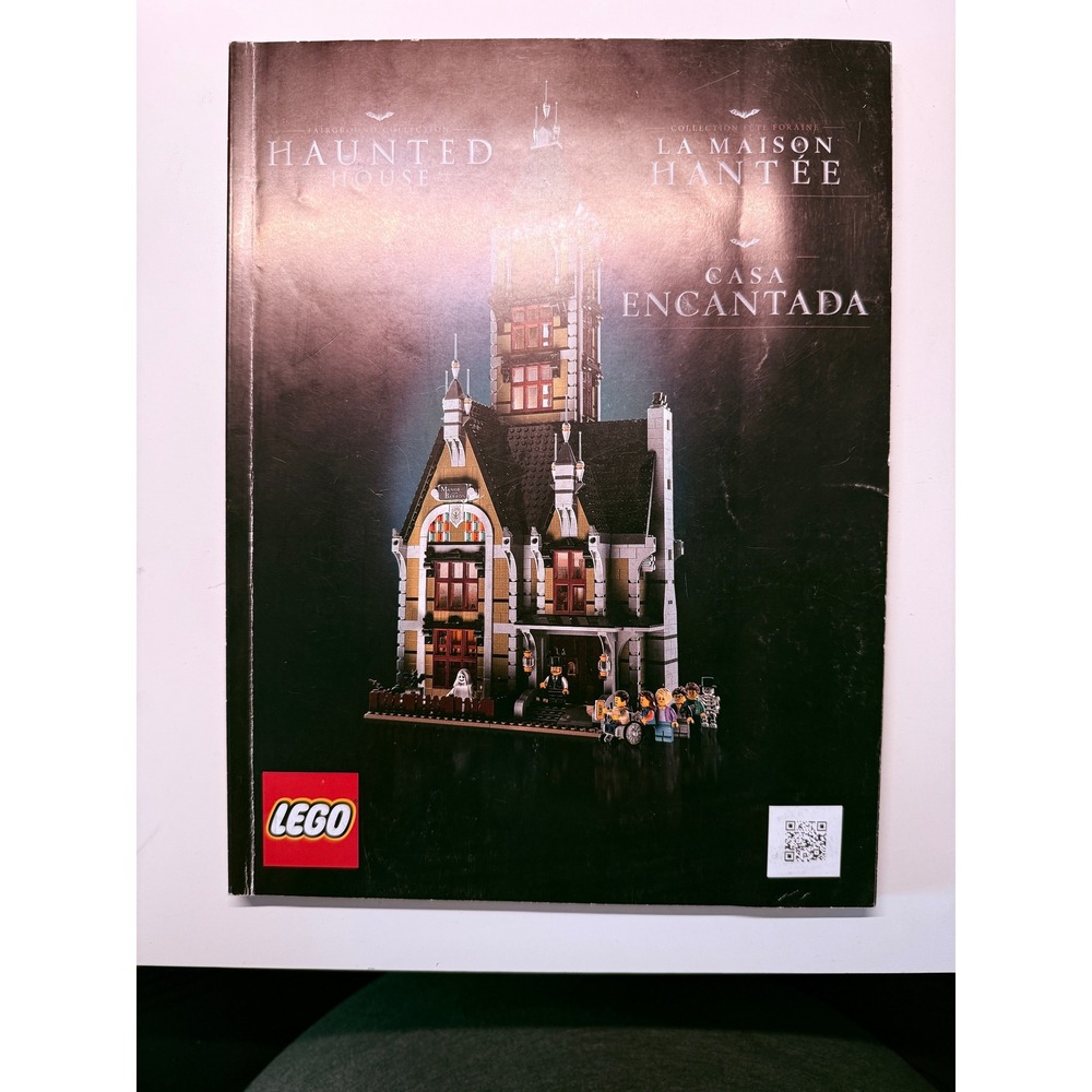 LEGO 10273 Haunted House Fairground Collection Instruction Manual Only